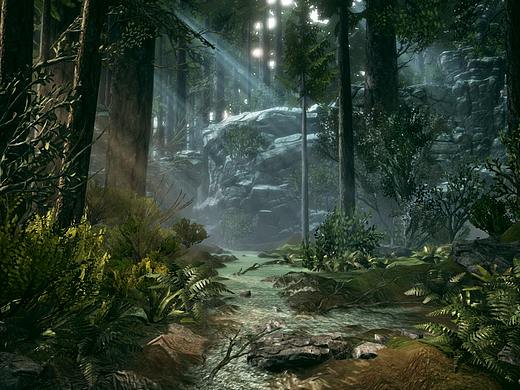 unity树林场景