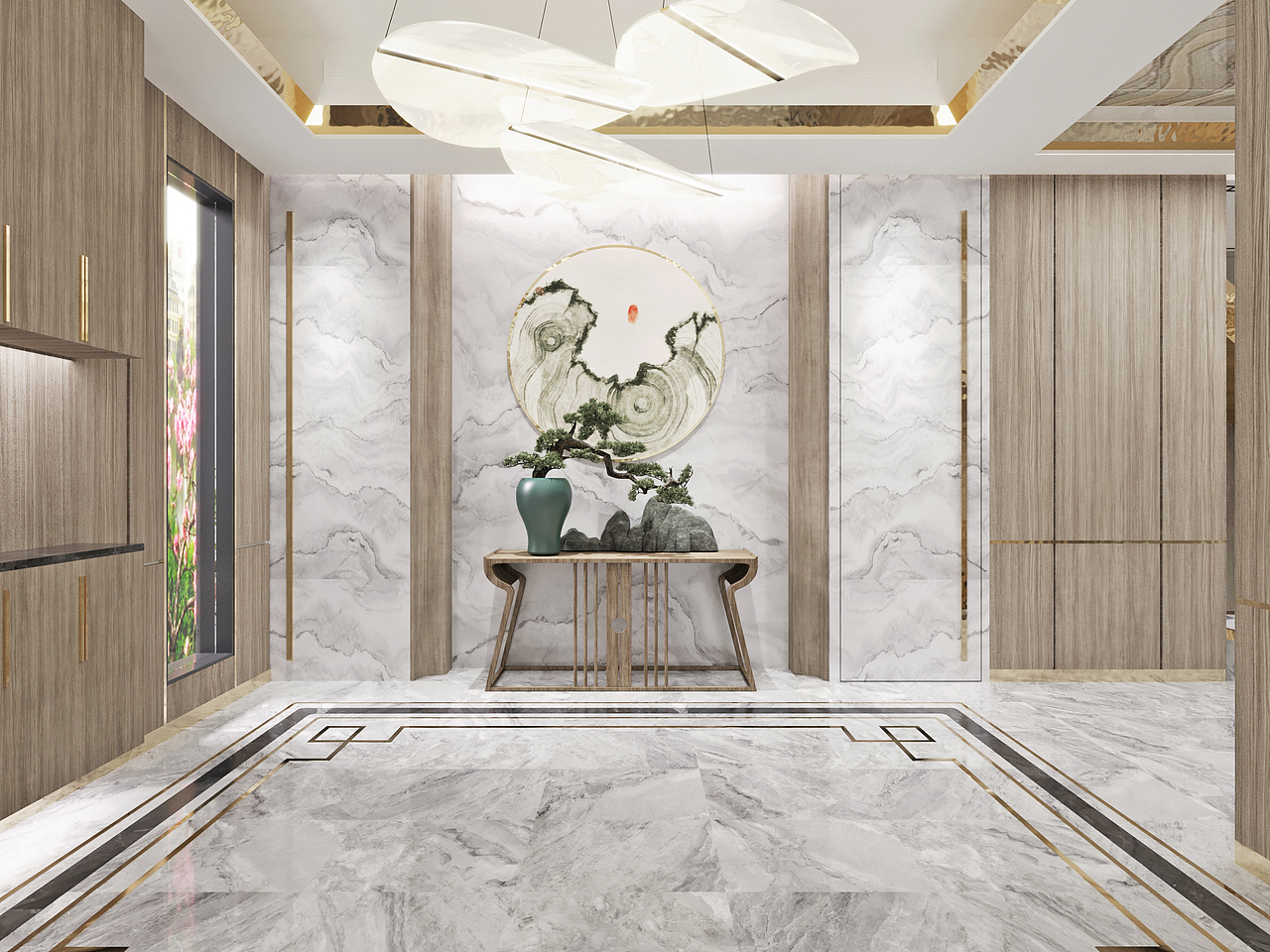 珠海红树东岸别墅一层初稿