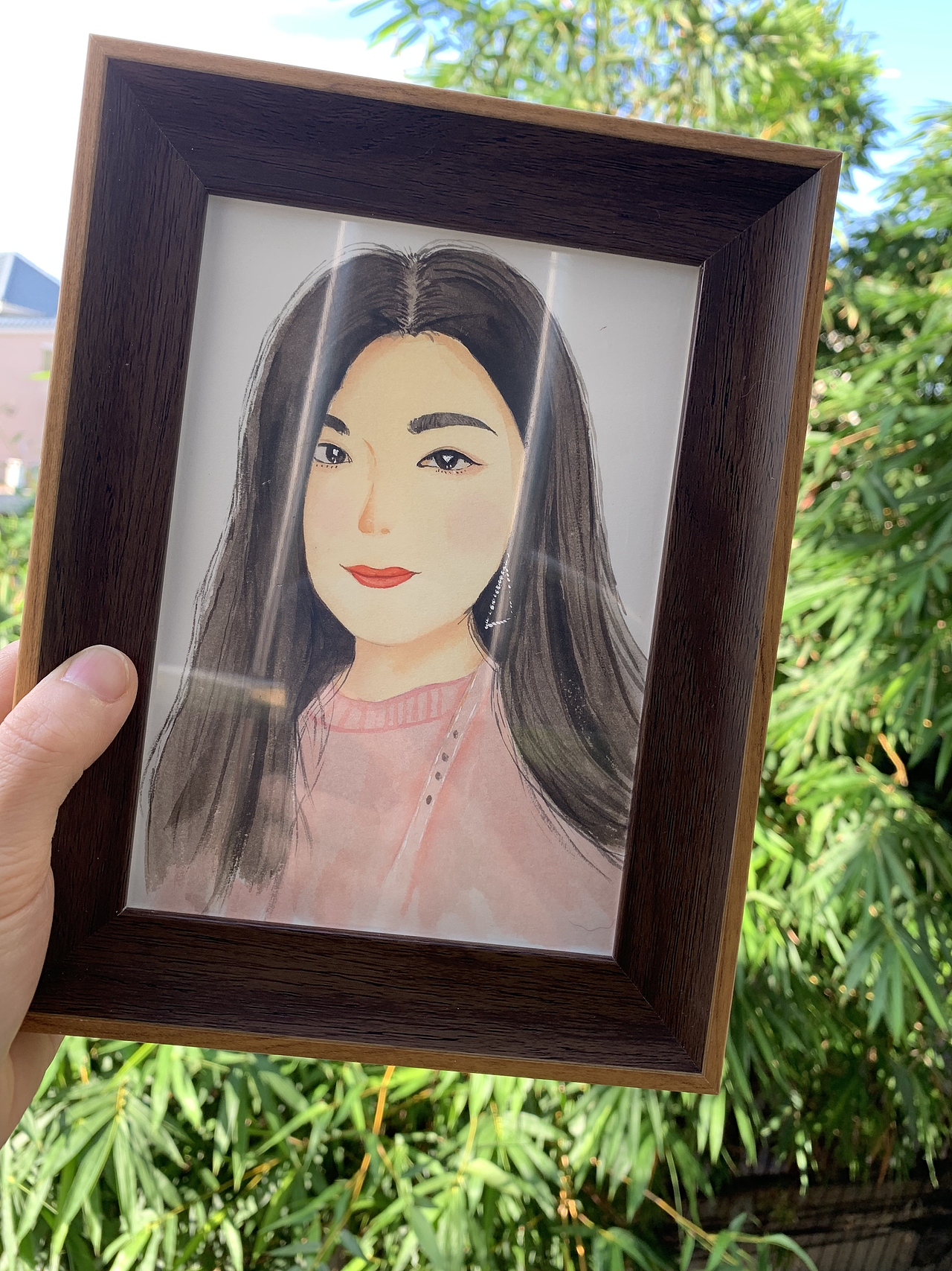 水彩头像约稿微信:MCZ0987