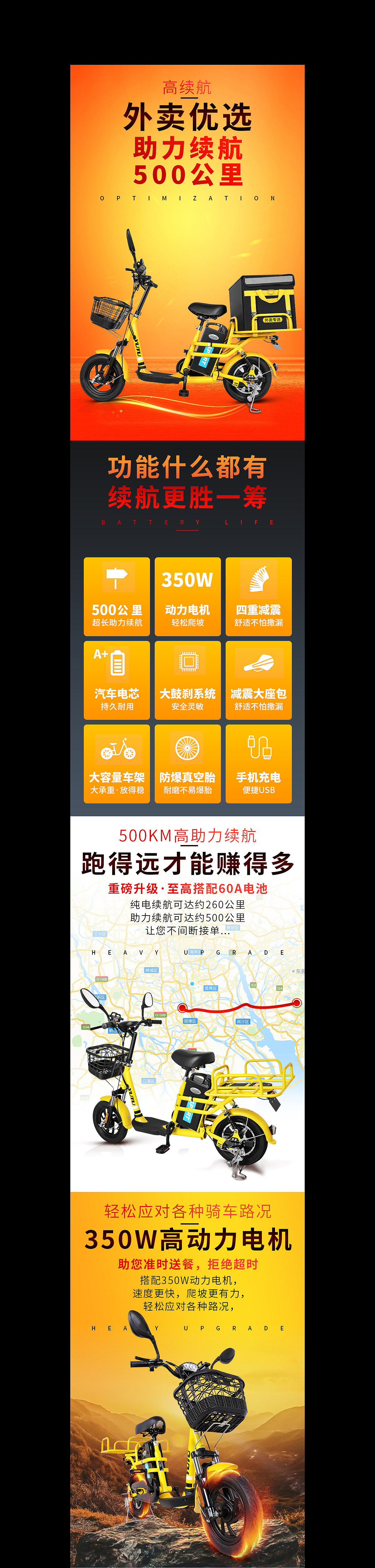 外卖电动车（图ZMjAxNzM2ODk2） - 电商 - 站酷设计师隆膳熙原创素材 - 站酷ZCOOL