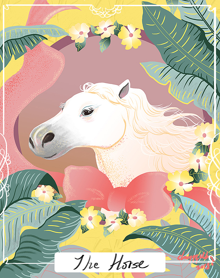 原创十二生肖插画