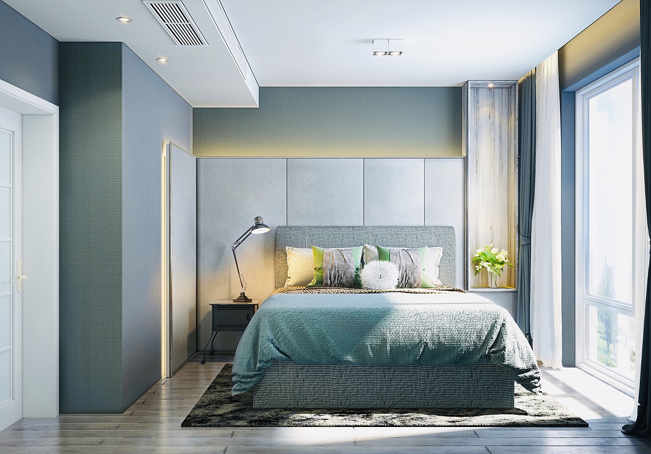 主臥改造（圖ZMTU1MDE3NzE2） - 家裝設(shè)計 - 站酷設(shè)計師一豎xyy原創(chuàng)素材 - 站酷ZCOOL