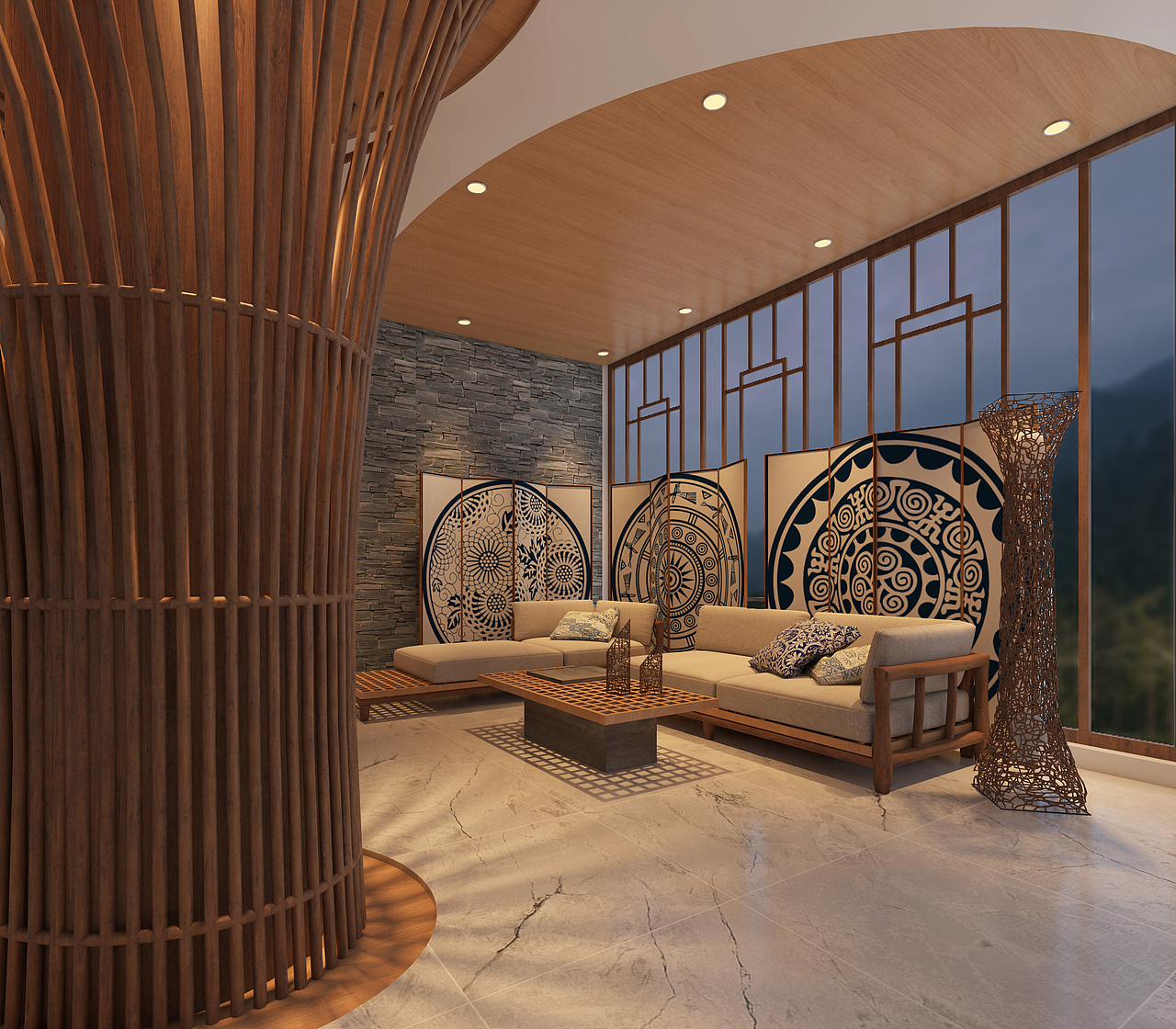 遵义“南树”民宿酒店（图ZMTQ3ODAzMTc2） - 家装设计 - 站酷设计师半点空间设计原创素材 - 站酷ZCOOL