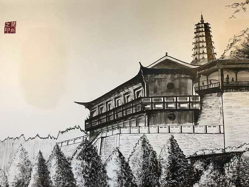 阿杜手绘墙墙体彩绘墙绘涂鸦阿杜速写