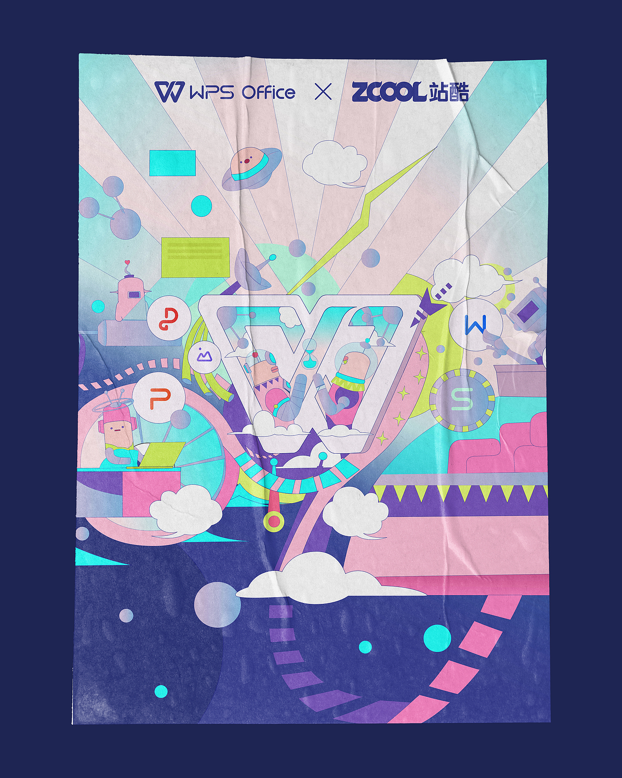 WPS-办公美学（图ZMjY5Mzk2MjI0） - 图案 - 站酷设计师陈晨CYM原创素材 - 站酷ZCOOL
