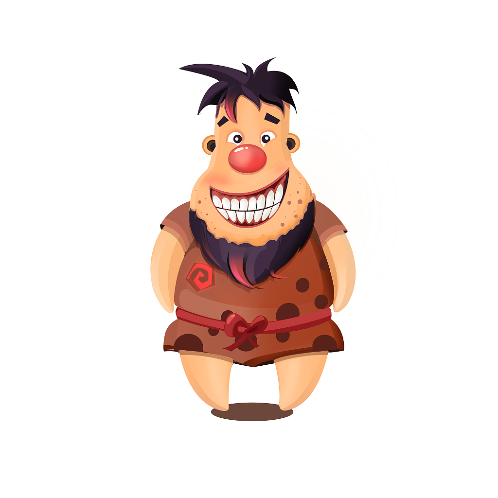 人物形象原始人