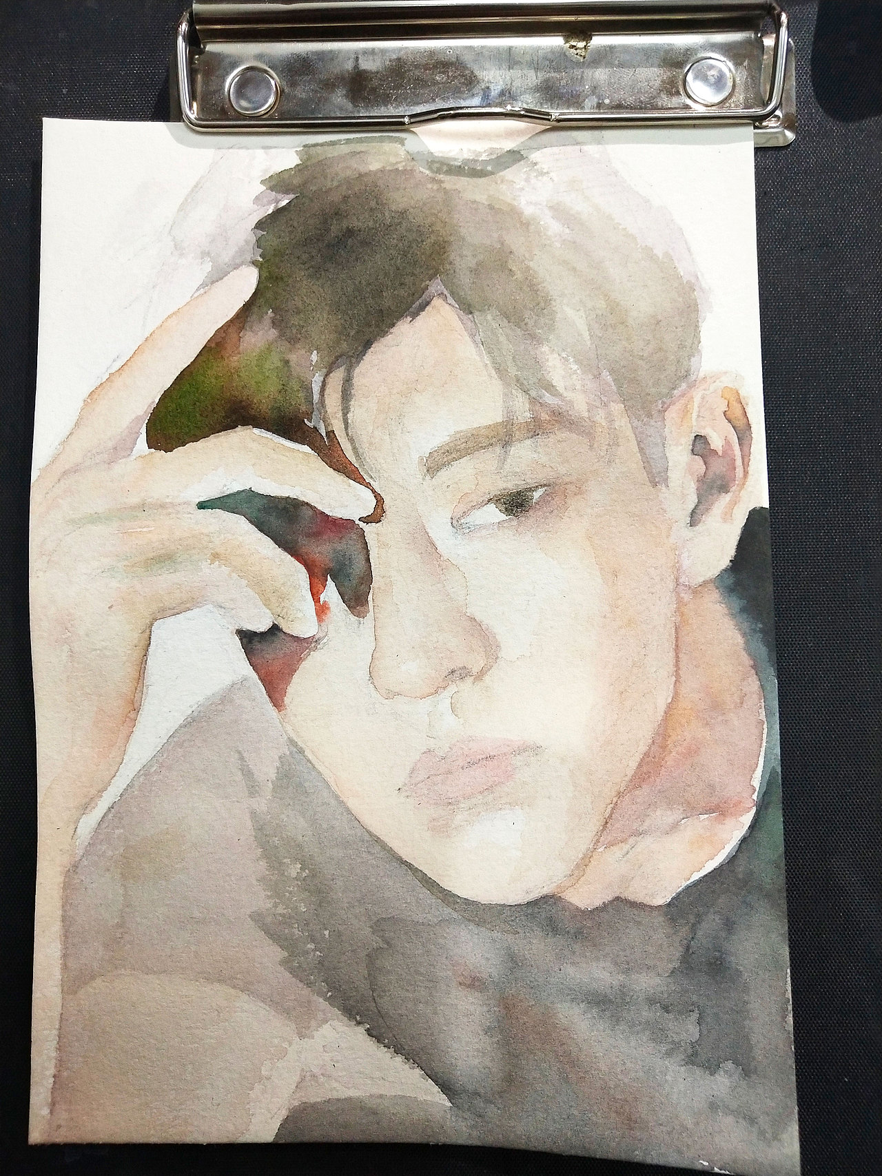 水彩人物
