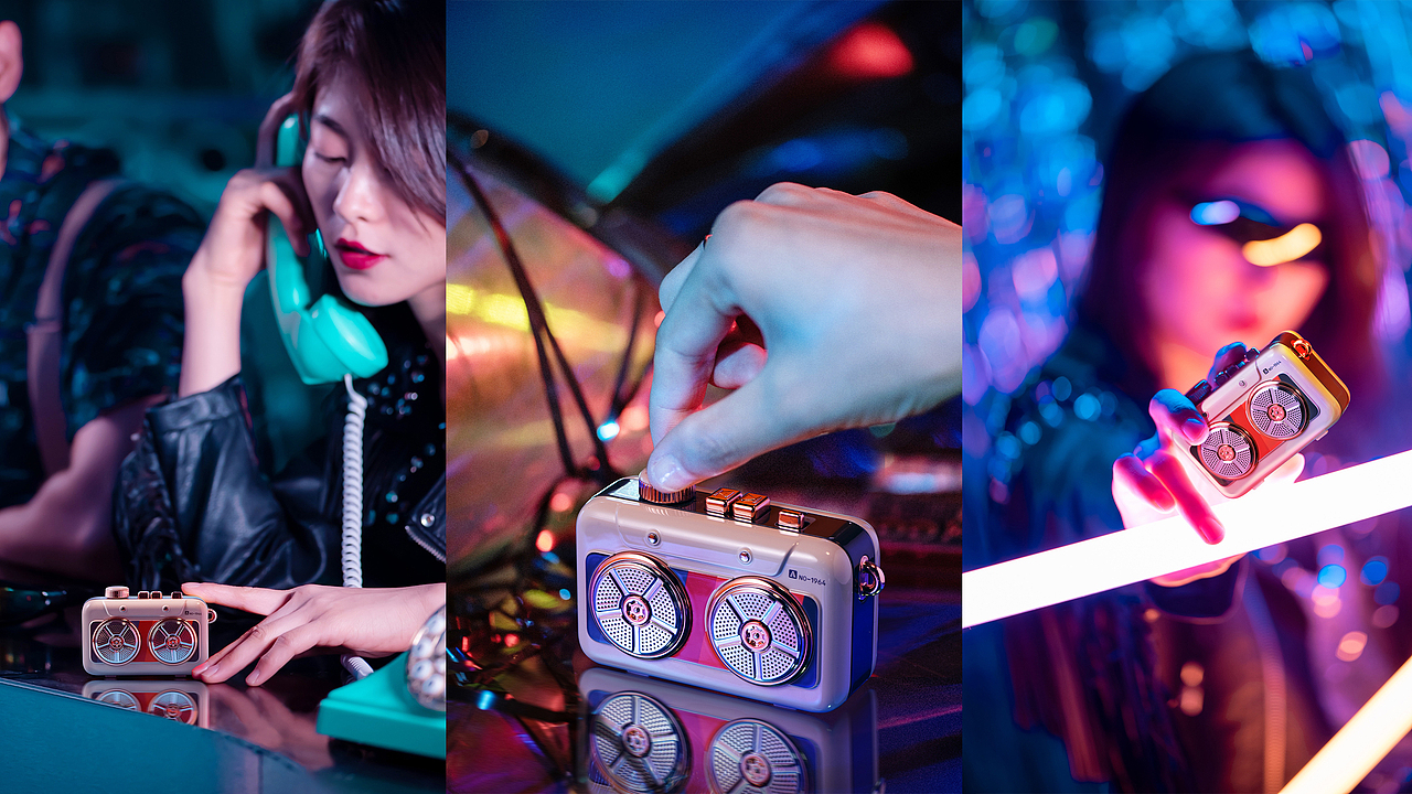 猫王一直是年轻群体比较喜欢的品牌,这款霹雳唱机延续了猫王“好看、好听、好玩、好用”的产品基因。
<br> 让我们一起致敬经典!!!