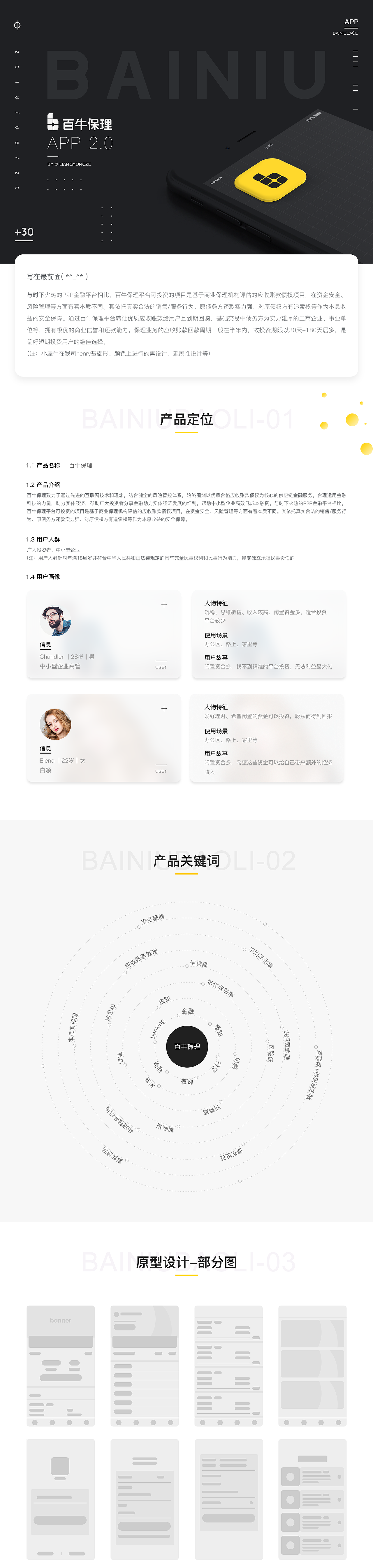 百牛保理APP2.0版本（图ZMTE2MDk0ODgw） - APP界面 - 站酷设计师man开心就好原创素材 - 站酷ZCOOL