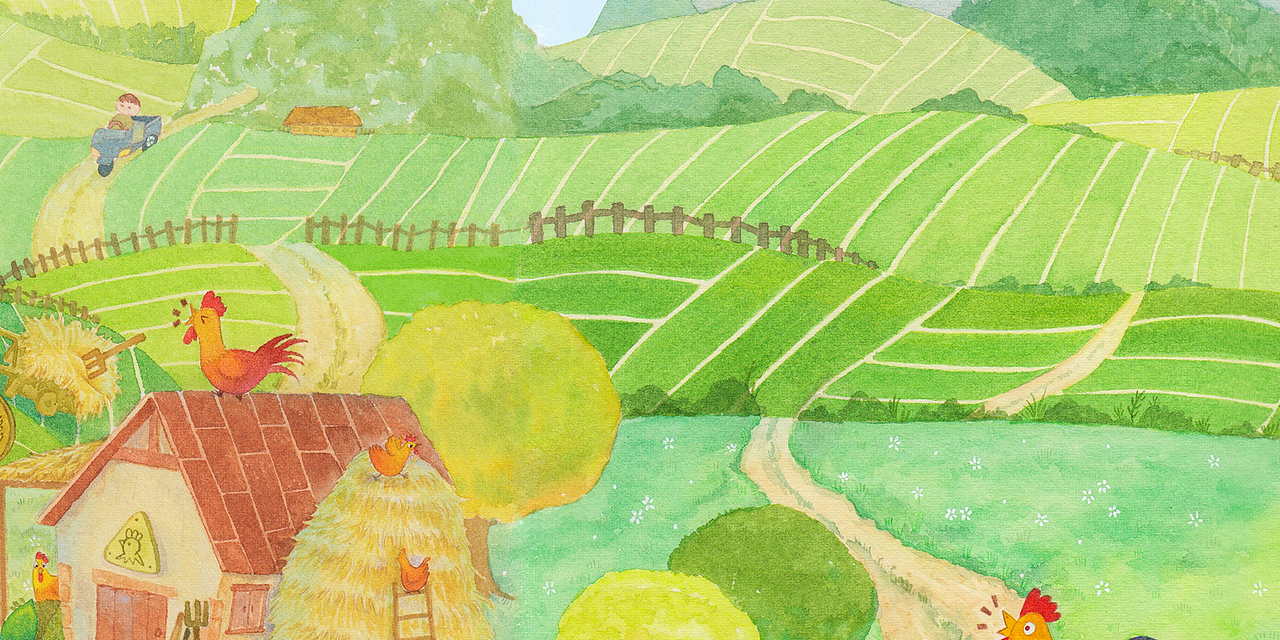 农产品包装插画