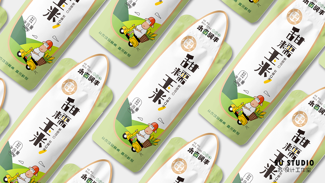 禾亩润丰农产品包装设计