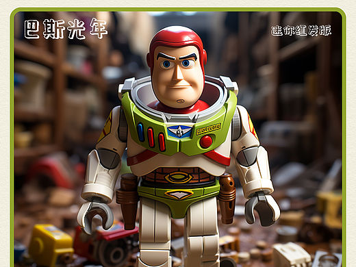 AI版本乐高角色