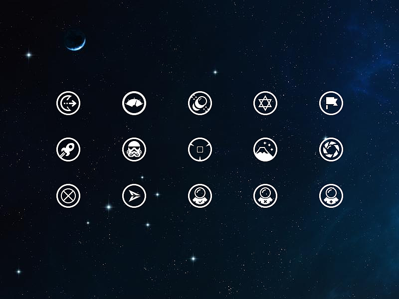 太空icon（图ZMTQzMTM4NjA=） - 图标 - 站酷设计师LIU_TQ原创素材 - 站酷ZCOOL