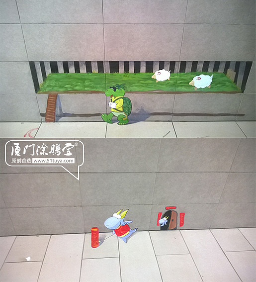 厦门瑞景商业广场小动物争霸赛-原创小品3D画（图ZMjQwMTY0MjA=） - 绘画 - 站酷设计师cxc1227原创素材 - 站酷ZCOOL