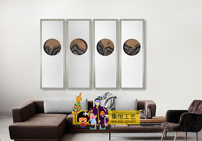 集恒工艺#实物画#装饰画#