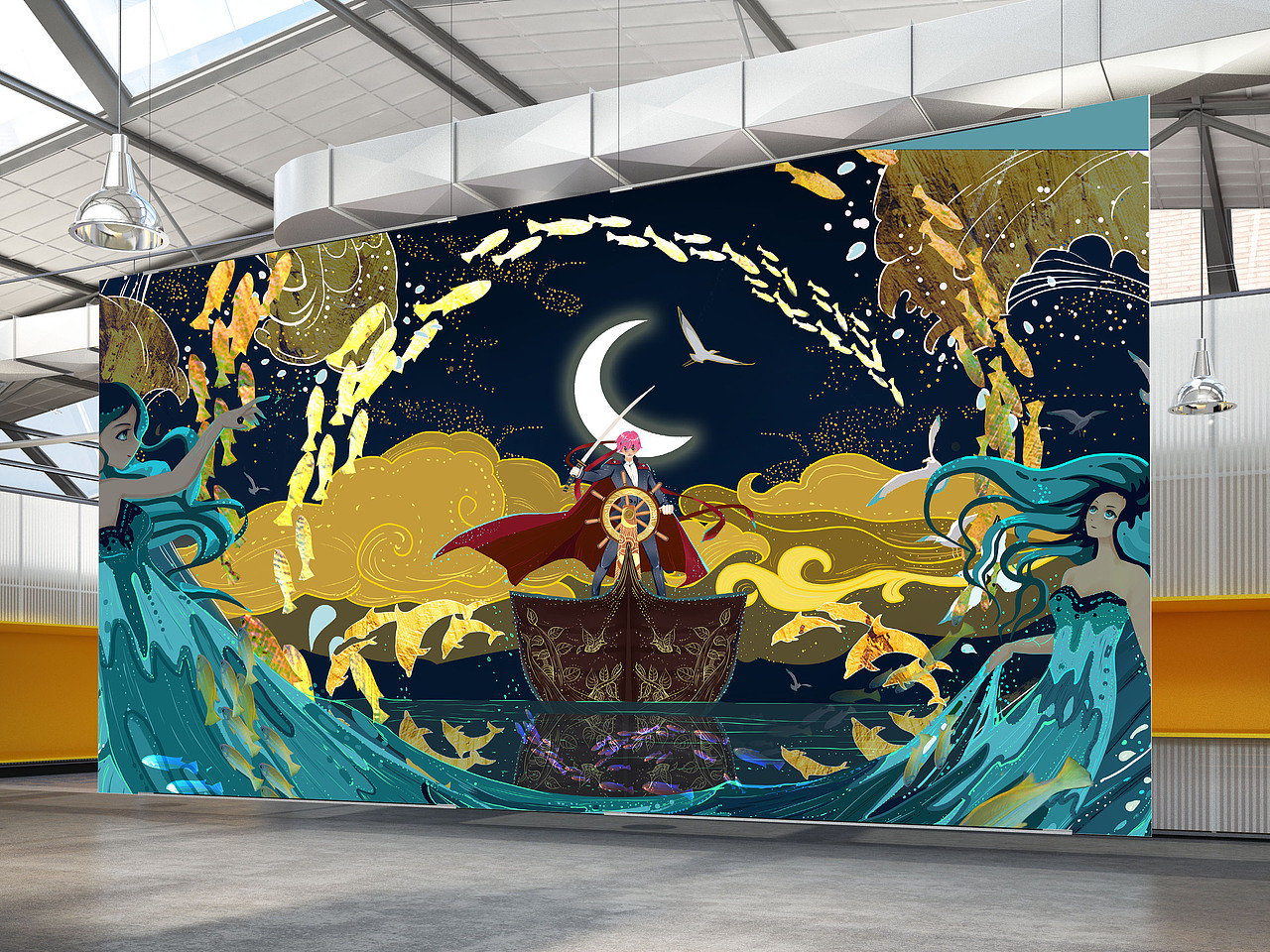 启航吧！打开ULED去旅行（图ZMjg1MjM3NzIw） - 海报 - 站酷设计师沉婧原创素材 - 站酷ZCOOL