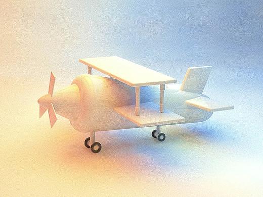 c4d飞机建模