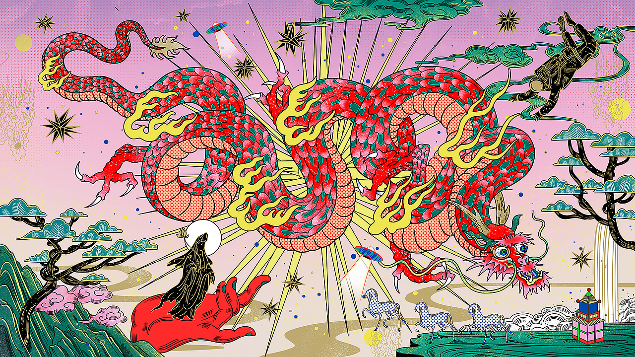 再见2019（图ZMTkxNjgxMjMy） - 商业插画 - 站酷设计师MOHONGSEN莫鸿森原创素材 - 站酷ZCOOL