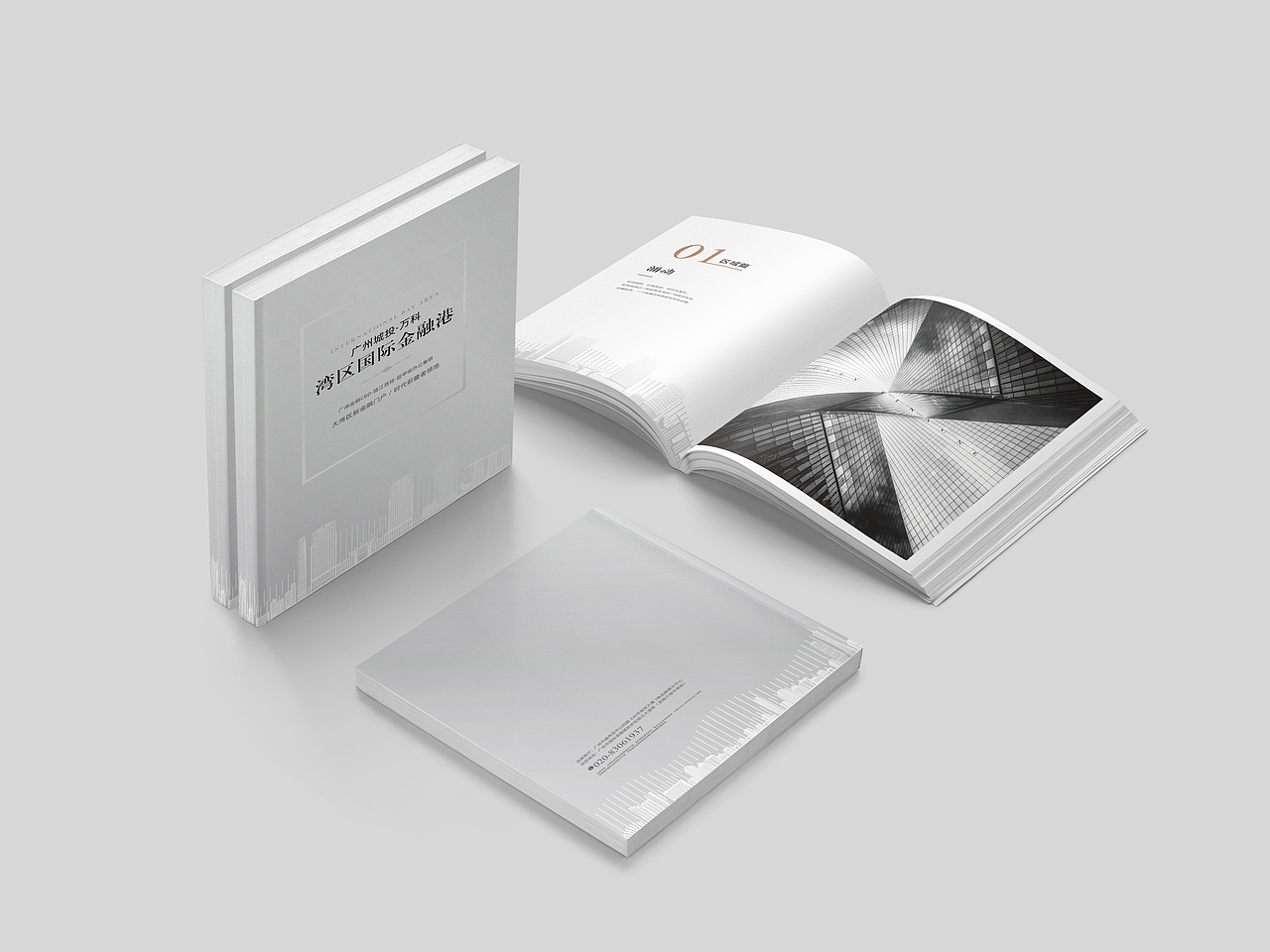 广州城投·万科 湾区国际经融港/品牌包装 VI系统设计