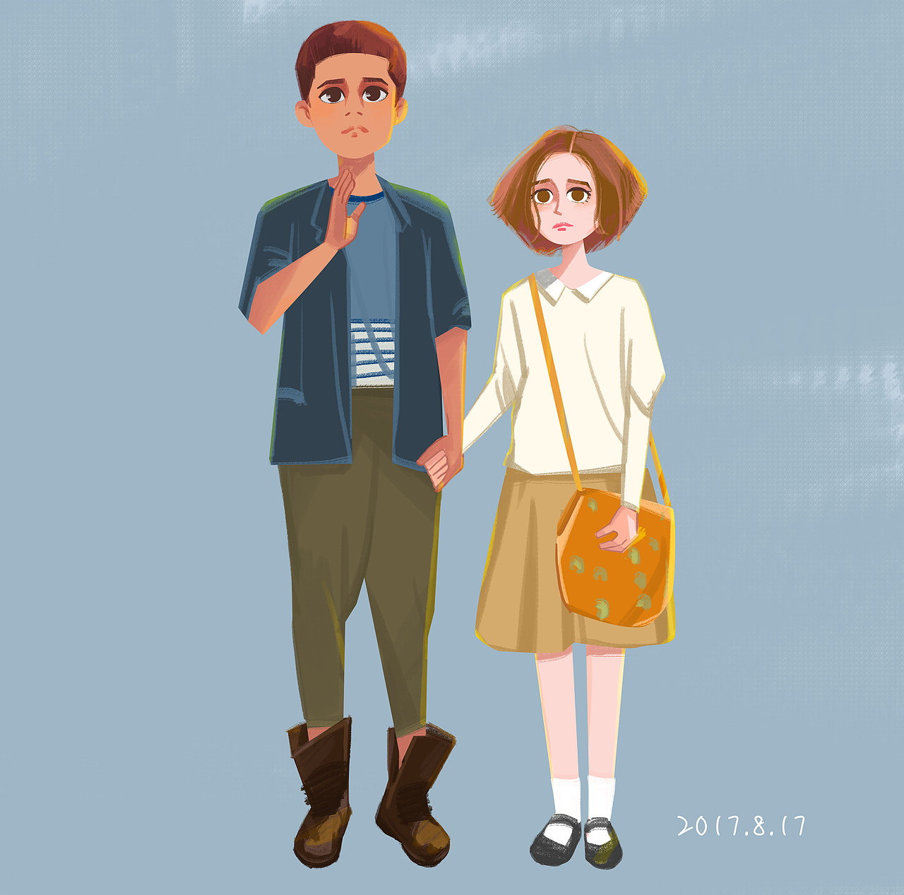 插画练习（图ZMTA5MzI0MDU2） - 商业插画 - 站酷设计师芝麻酱原创素材 - 站酷ZCOOL