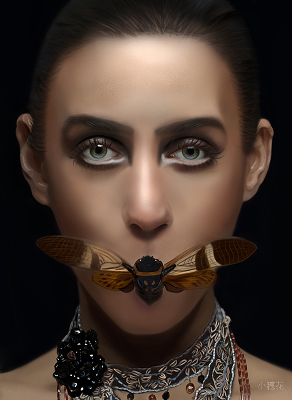 数位板手绘写实练习（图ZMTM5NzYzODI4） - 其他平面 - 站酷设计师小穗花原创素材 - 站酷ZCOOL