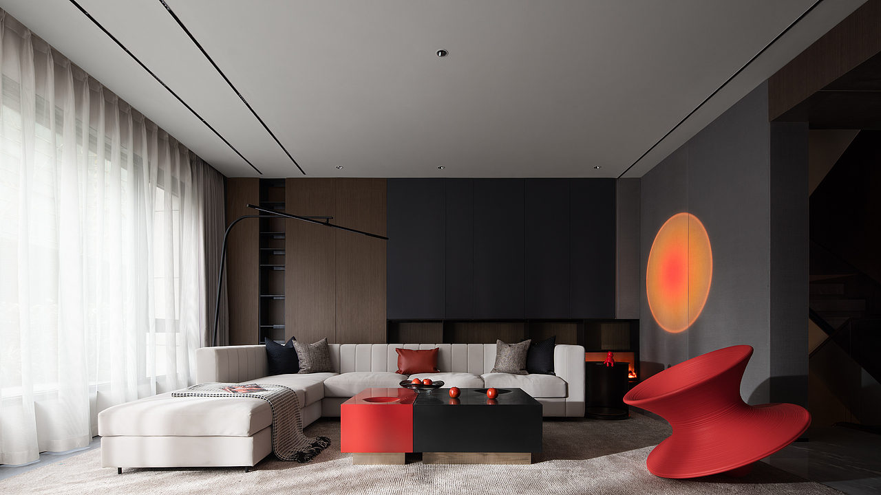 成都花样年春屿溪岸别墅样板间