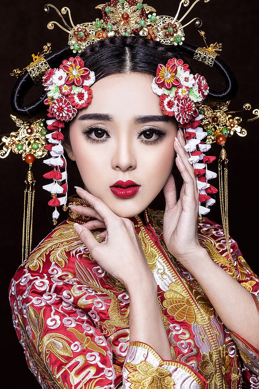 美范摄影婚纱写真样片大赏——龙凤袍（图ZNDgwMTQ5NDQ=） - 人像摄影 - 站酷设计师美范摄影原创素材 - 站酷ZCOOL