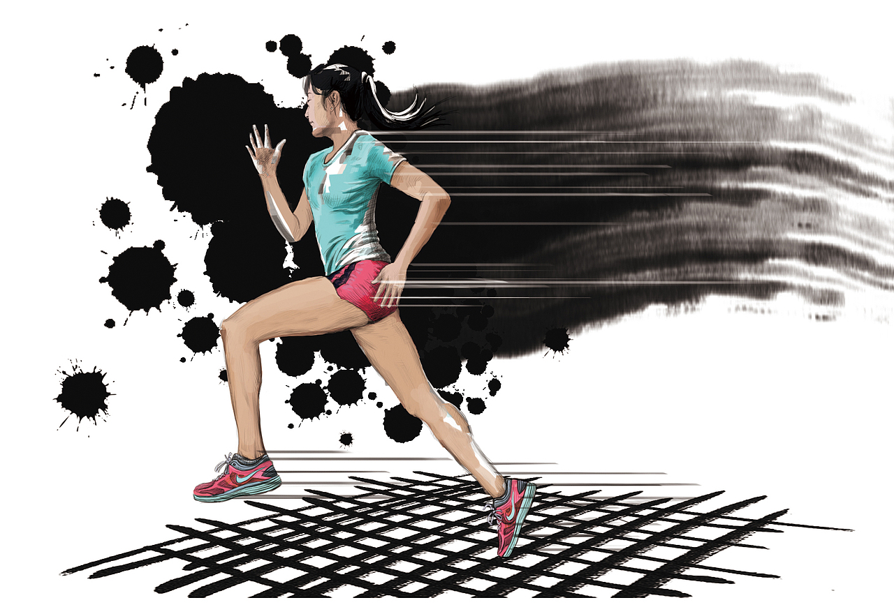 正義「未来画影」手绘人物插画（图ZNjE3ODM1NzI=） - 商业插画 - 站酷设计师正義戊晟原创素材 - 站酷ZCOOL