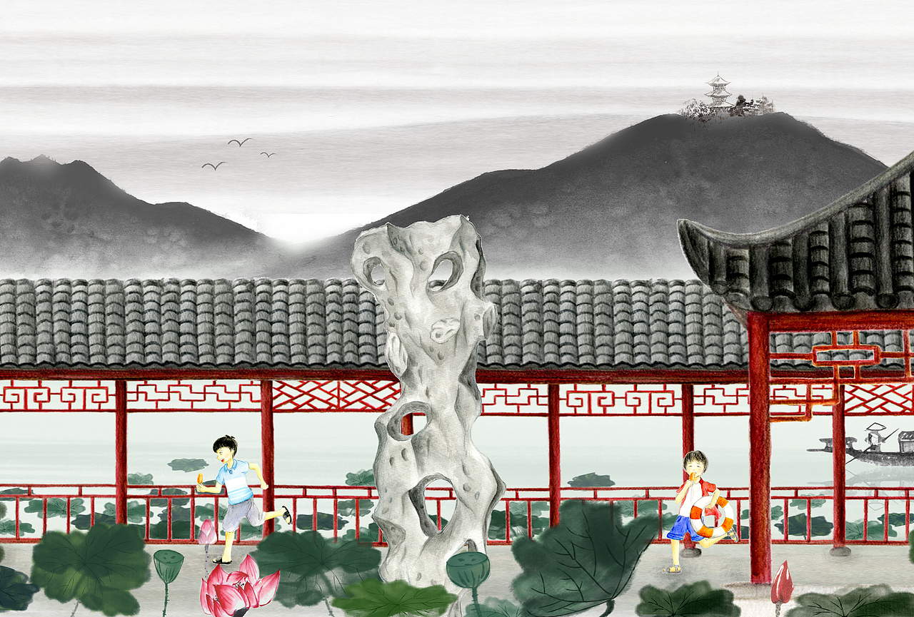 江南（图ZMTU3OTAwMjE2） - 创作习作 - 站酷设计师是叉子原创素材 - 站酷ZCOOL