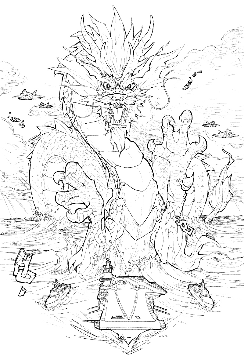 热烈庆祝人民海军70周年（图ZMTU1NTQwMjcy） - 商业插画 - 站酷设计师Seventh原创素材 - 站酷ZCOOL