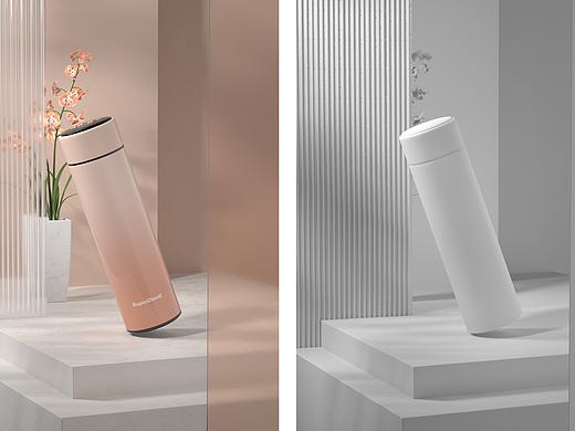 c4d海报建模渲染