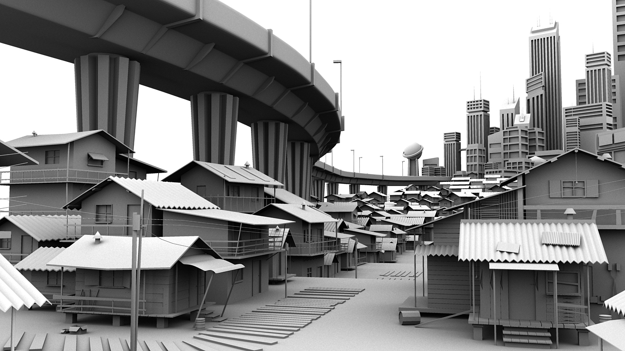 开上爱车奔驰在希望的田野上