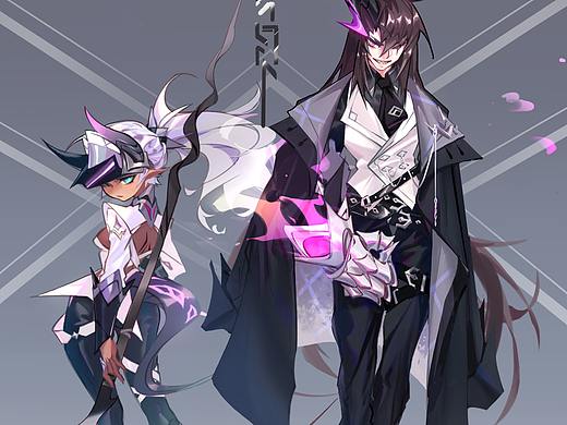 哥特風(fēng)人設(shè)（個人主頁-ZNDAyOTg3ODg=） - 游戲原畫 - 站酷設(shè)計師火輪飛上原創(chuàng)素材 - 站酷ZCOOL