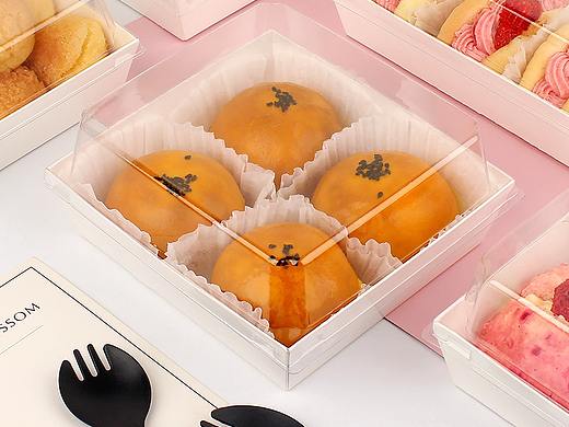 三明治爆浆蛋糕卷泡芙甜品西点打包盒