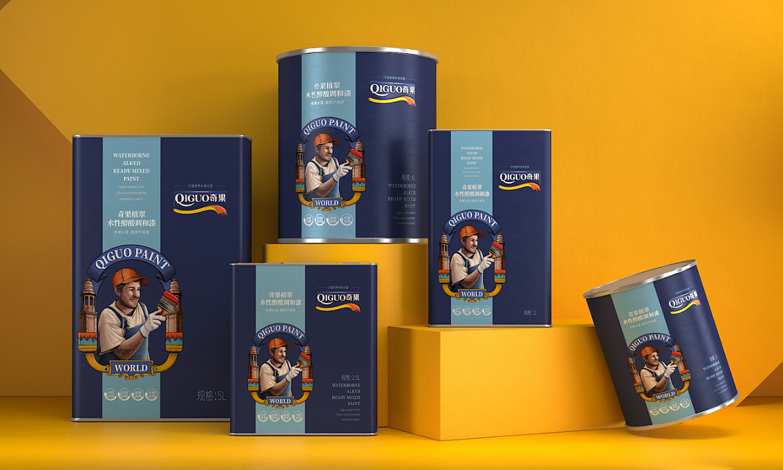 奇果水漆——徐桂亮品牌设计!