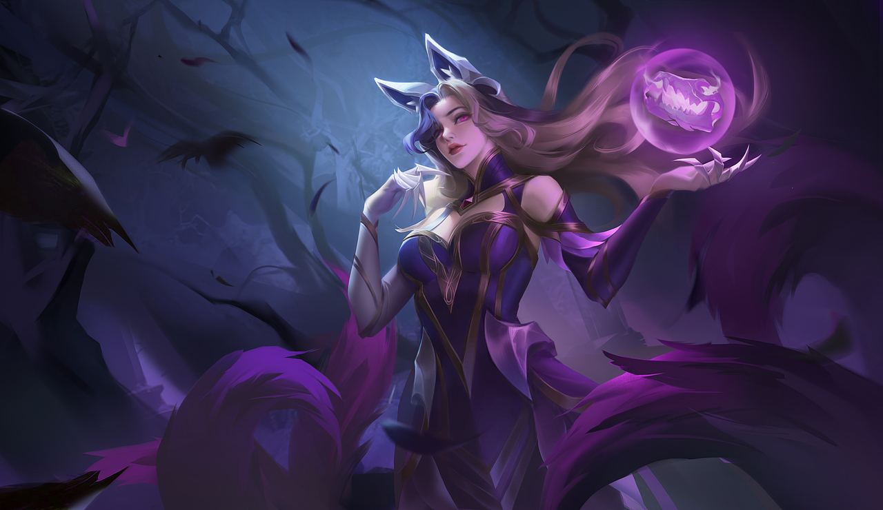 6、更多的细节刻画,修整造型与结构的表达,增添了乌鸦羽毛来丰富细节量,人物受光再做增强,层次区分更明确,再将材质表达的更清晰;