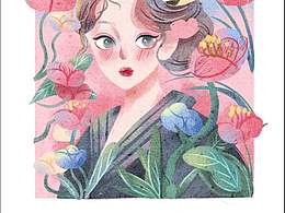 扁平肌理風(fēng)插畫(huà)