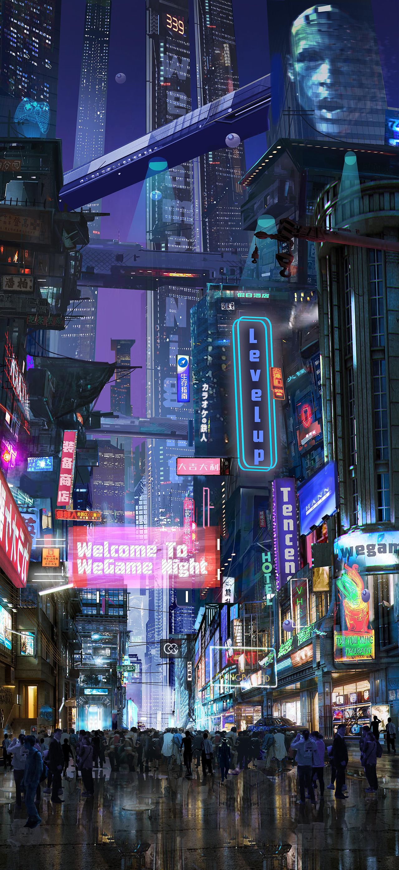 赛博朋克商业插画|插画|商业插画|赛博不朋克_原创作品-站酷zcool