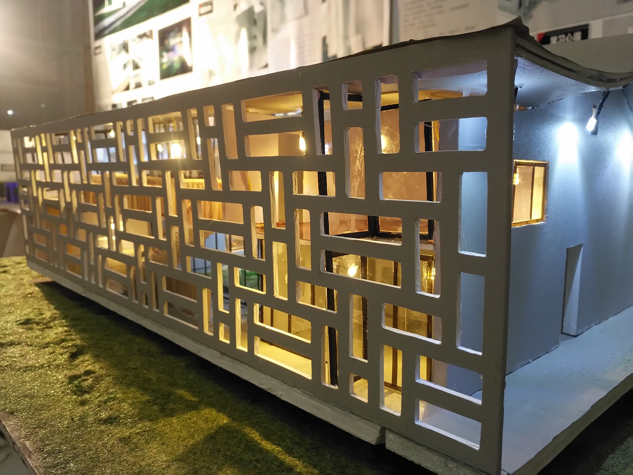 王澍三合宅模型制作