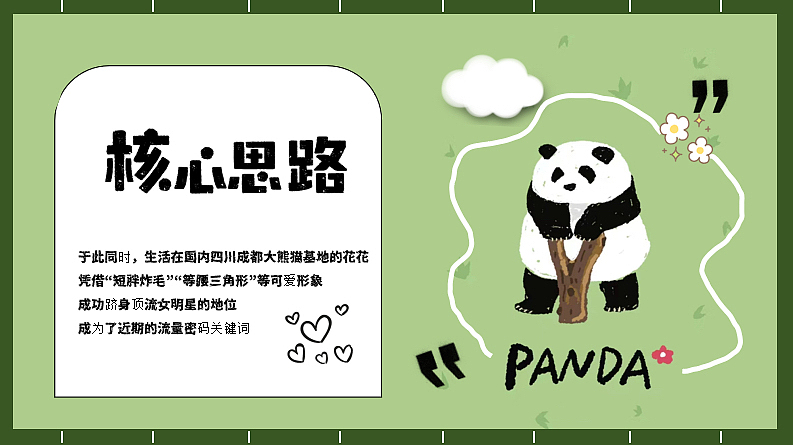 2023“熊猫和花”五一假期熊猫主题活动策划方案-41P