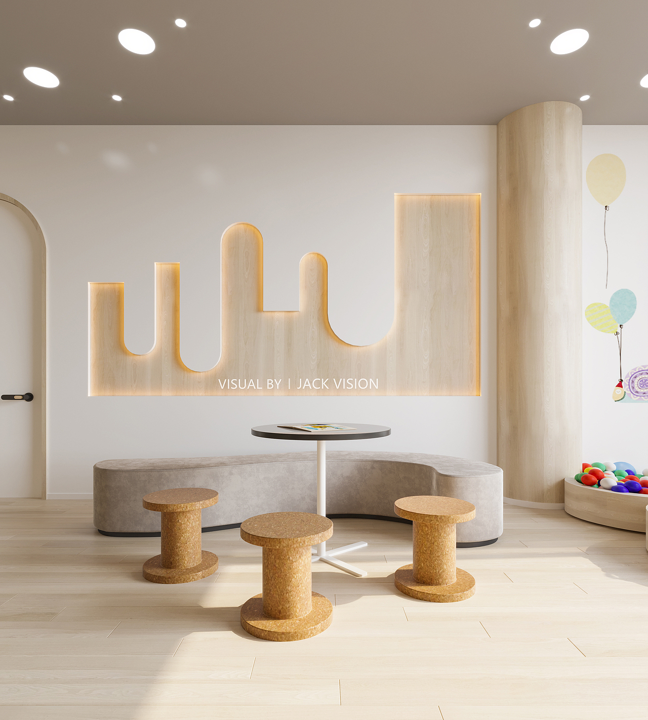 幼儿园亲子空间（图ZMjUyMDM2Mjk2） - 商业空间设计 - 站酷设计师Cheng39069原创素材 - 站酷ZCOOL