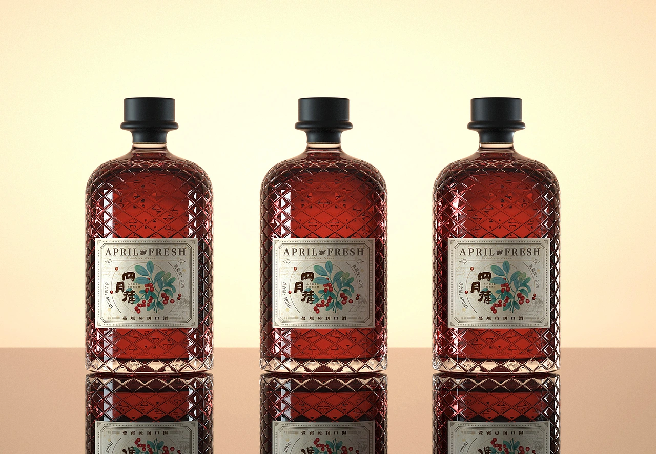 尚智&times;四月清 | 利口酒包装