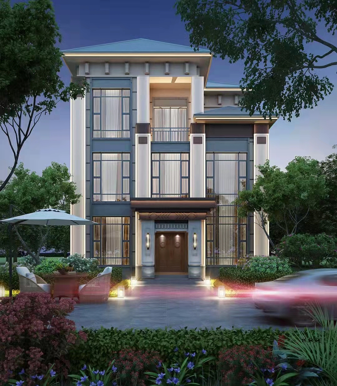 室外效果图表现