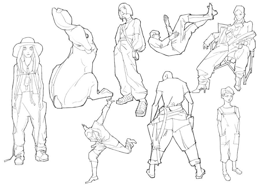 日常练习（图ZMjI4NTY4MDQ0） - 创作习作 - 站酷设计师蔚石布湾原创素材 - 站酷ZCOOL