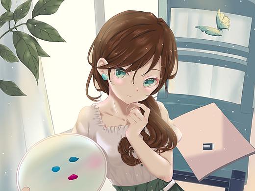 这个月突然开窍的图 插画（个人主页-ZNTY2ODM5MDg=） - 创作习作 - 站酷设计师氧气泡泡666原创素材 - 站酷ZCOOL