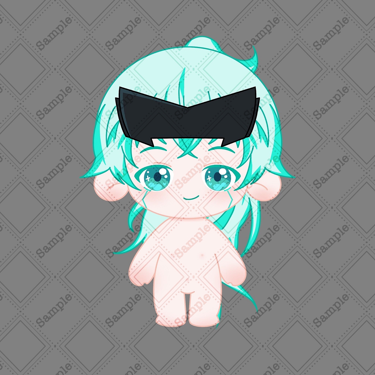 开心超人联盟 伽罗棉花娃娃稿