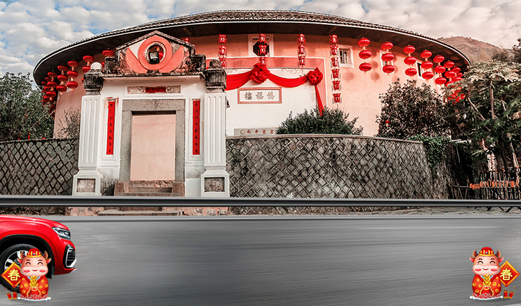 福建土楼海报（图ZMjQwNjIyNjYw） - 海报 - 站酷设计师华木子原创素材 - 站酷ZCOOL