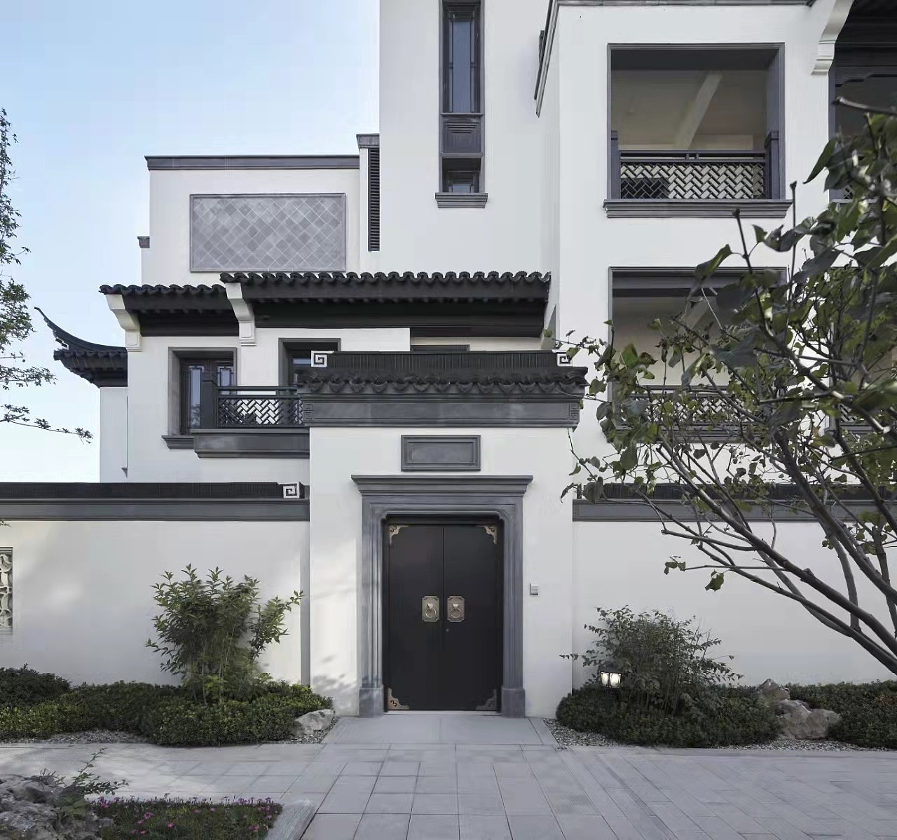 中式创新叠墅（图ZMjc3MTQ0Njc2） - 建筑设计 - 站酷设计师苏颜吖原创素材 - 站酷ZCOOL