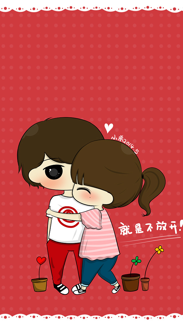 小希q版|插画|商业插画|小希与阿树 - 原创作品 - 站酷 (zcool)