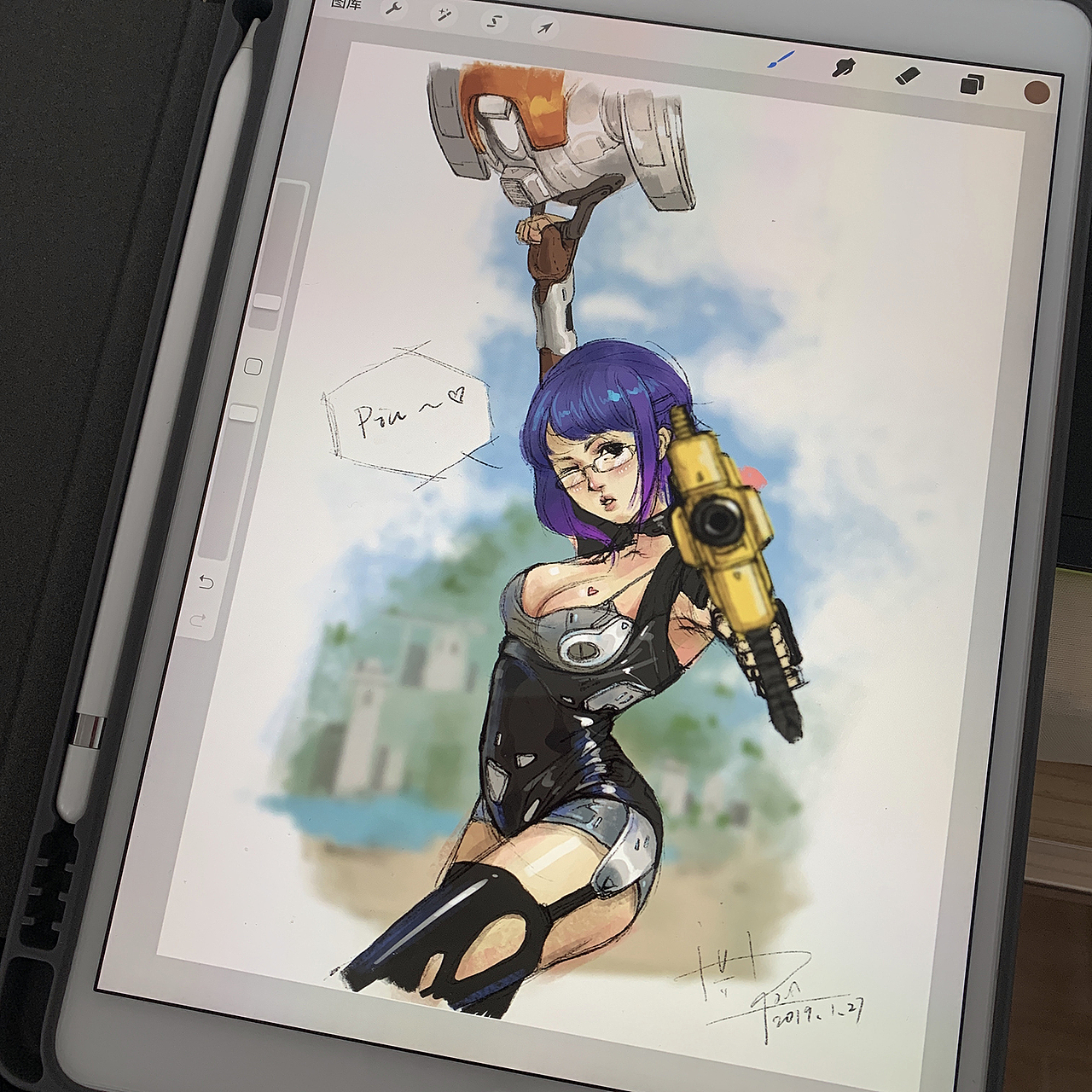 【撸画】2019-No.2（图ZMTQzMzkzNzE2） - 创作习作 - 站酷设计师小凡_下笔很重原创素材 - 站酷ZCOOL